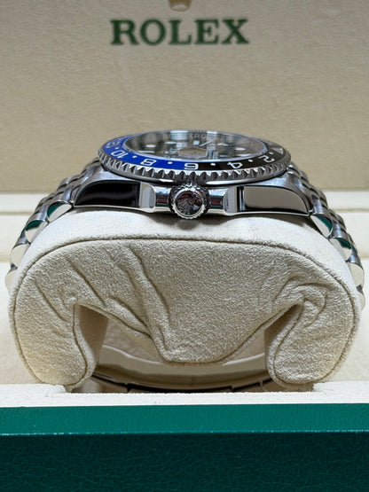 Rolex GMT Master 2 "Batgirl" 126710BLNR / 2019 / Full Set / Top Zustand