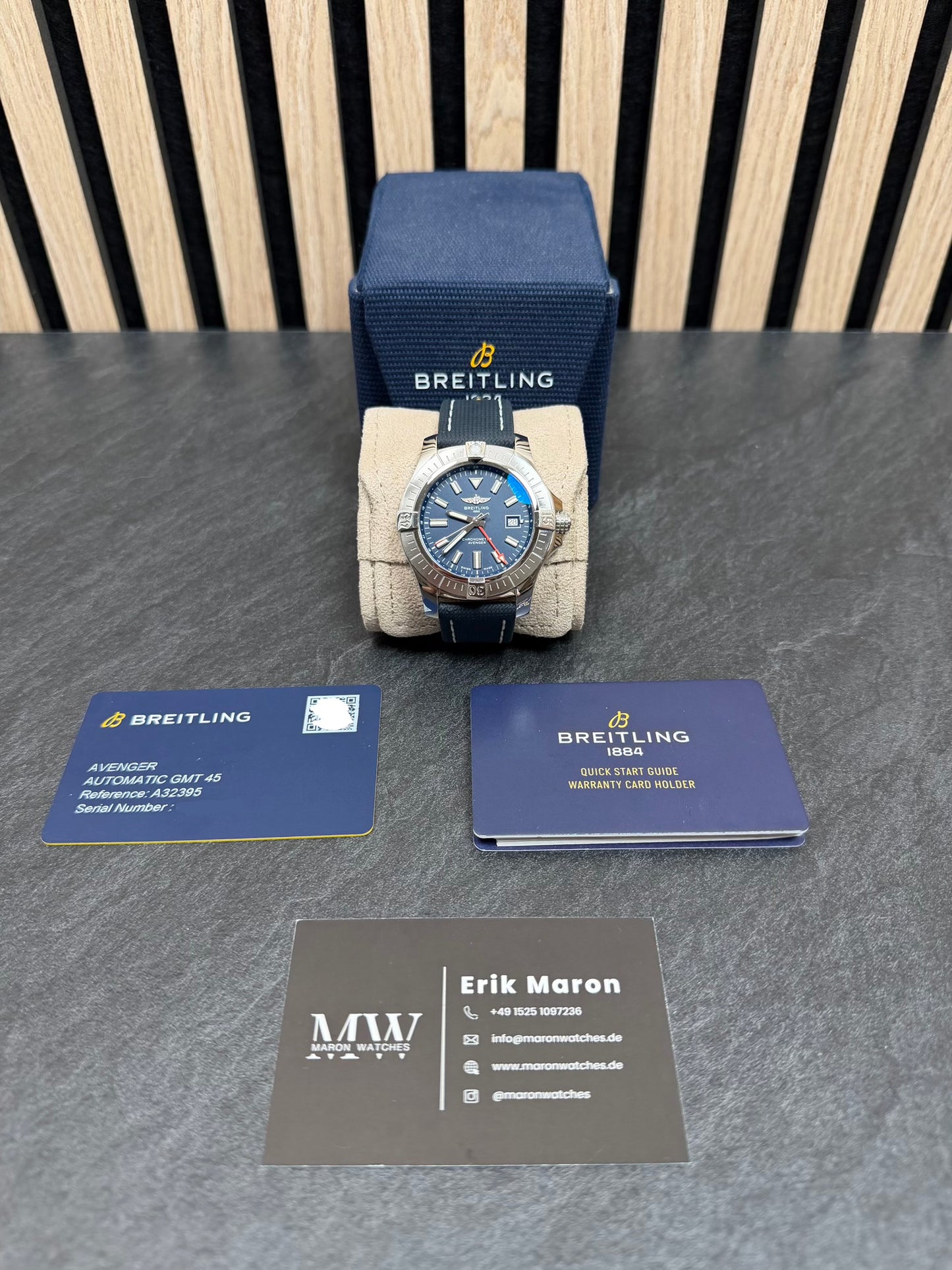 Breitling Avenger Automatic GMT 45 / 2025 / Full Set / Top Zustand