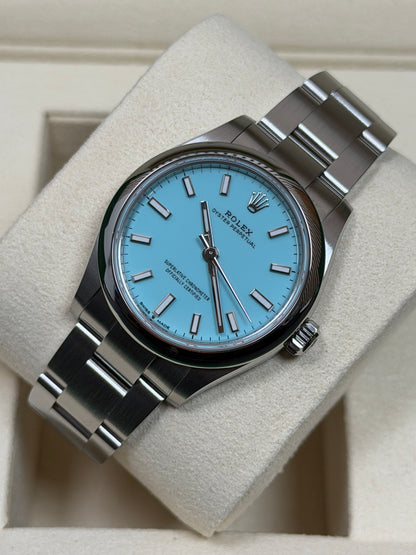 Rolex Oyster Perpetual 31 "Tiffany" 277200 / 2025 / Full Set / Neuwertig
