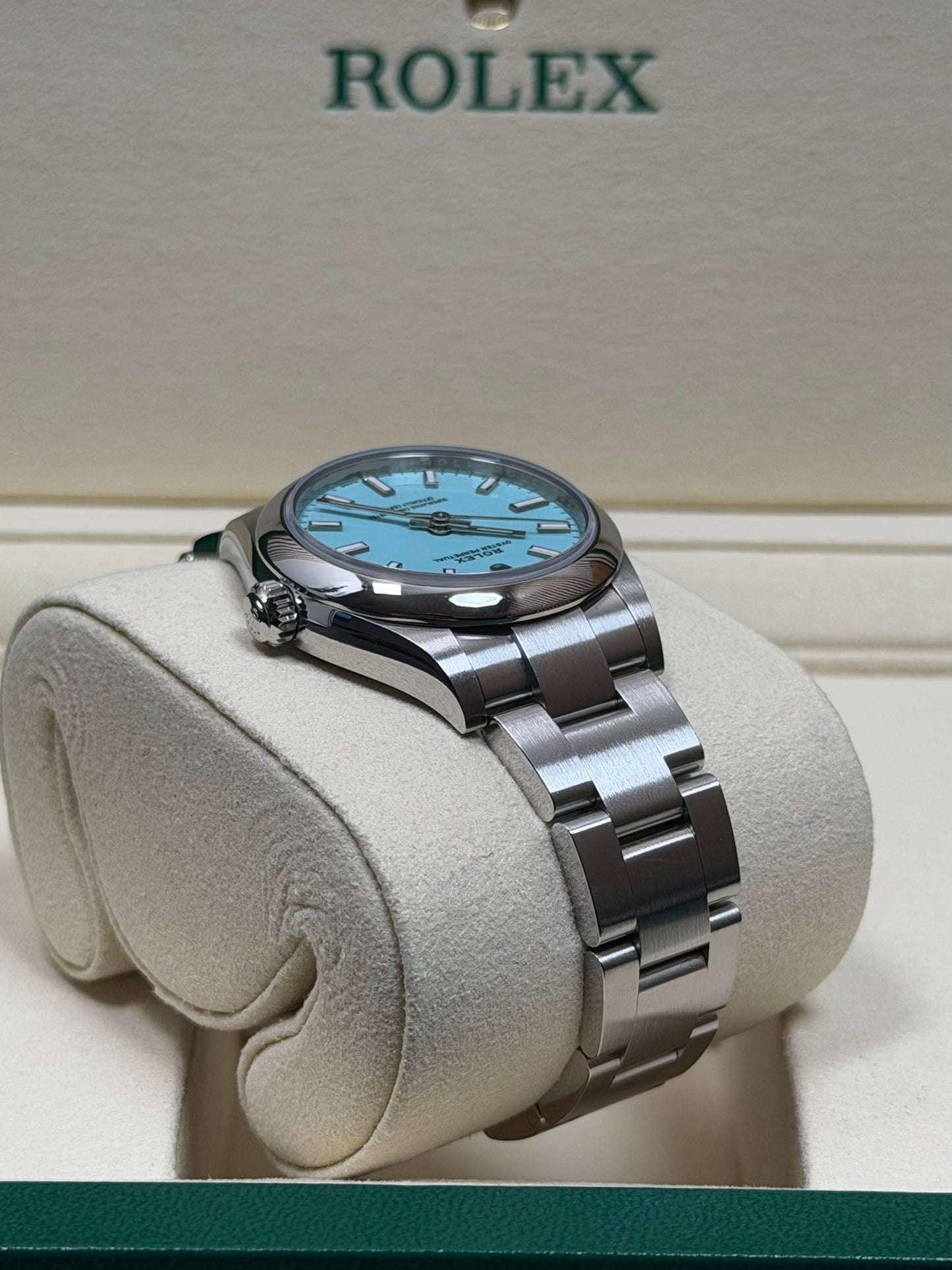 Rolex Oyster Perpetual 31 "Tiffany" 277200 / 2025 / Full Set / Neuwertig