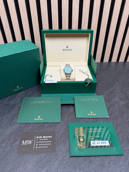 Rolex Oyster Perpetual 31 "Tiffany" 277200 / 2025 / Full Set / Neuwertig