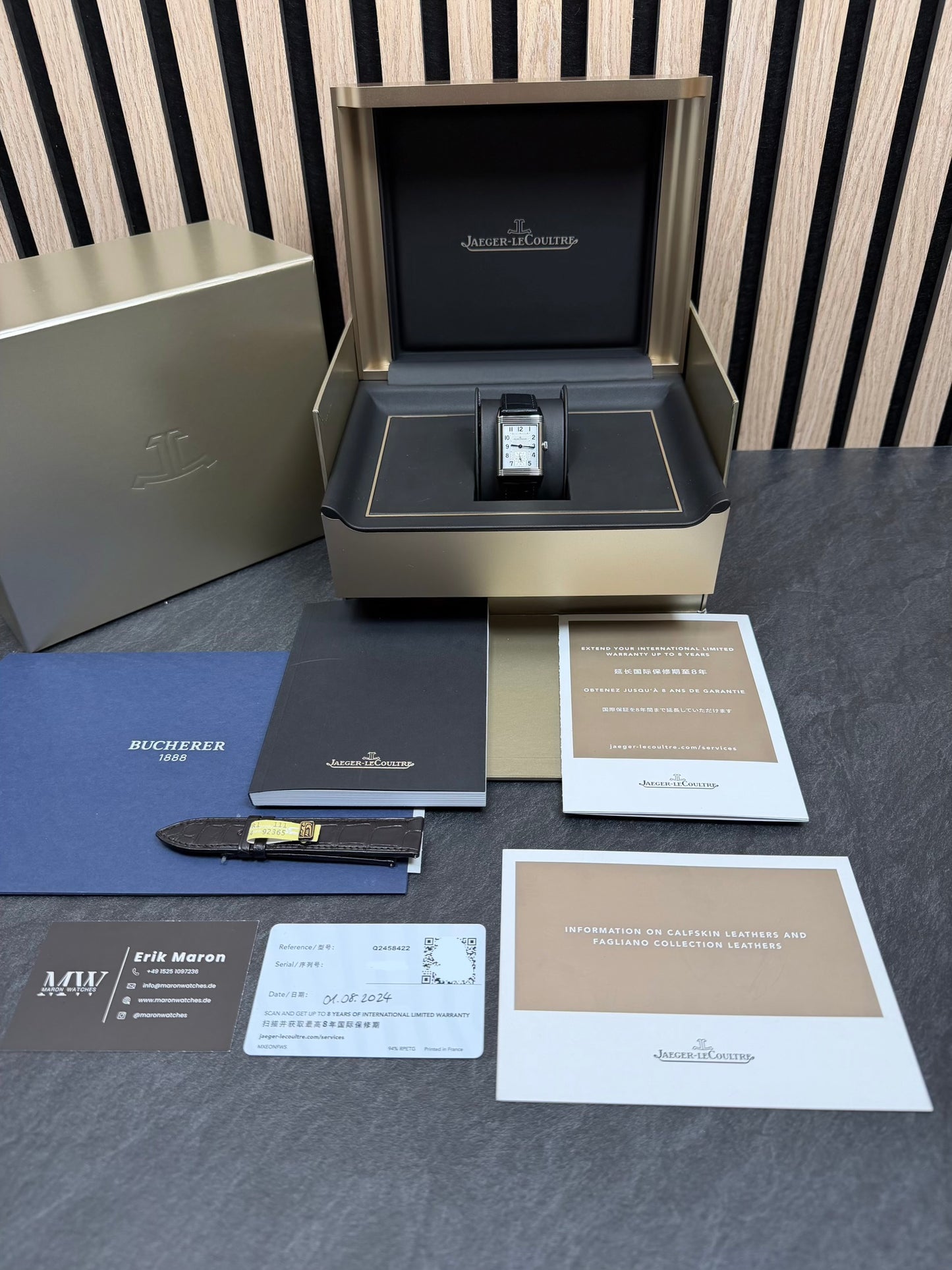 Jaeger LeCoultre Reverso Duoface Medium / 2024 / Full Set / Top Zustand