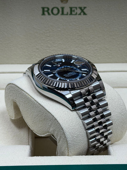 Rolex Sky-Dweller Blau 326934 / 2022 / Full Set / Top Zustand