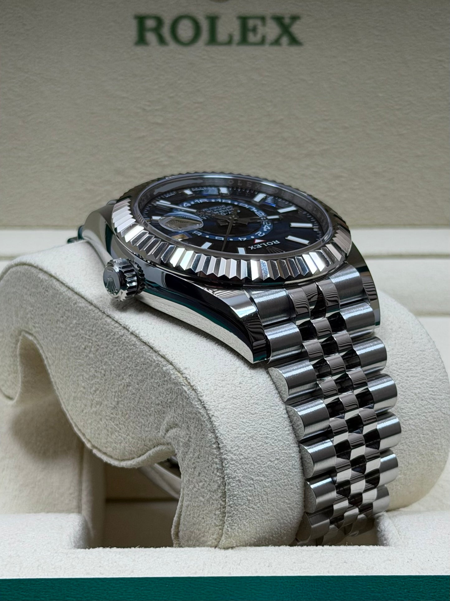 Rolex Sky-Dweller Blau 326934 / 2022 / Full Set / Top Zustand
