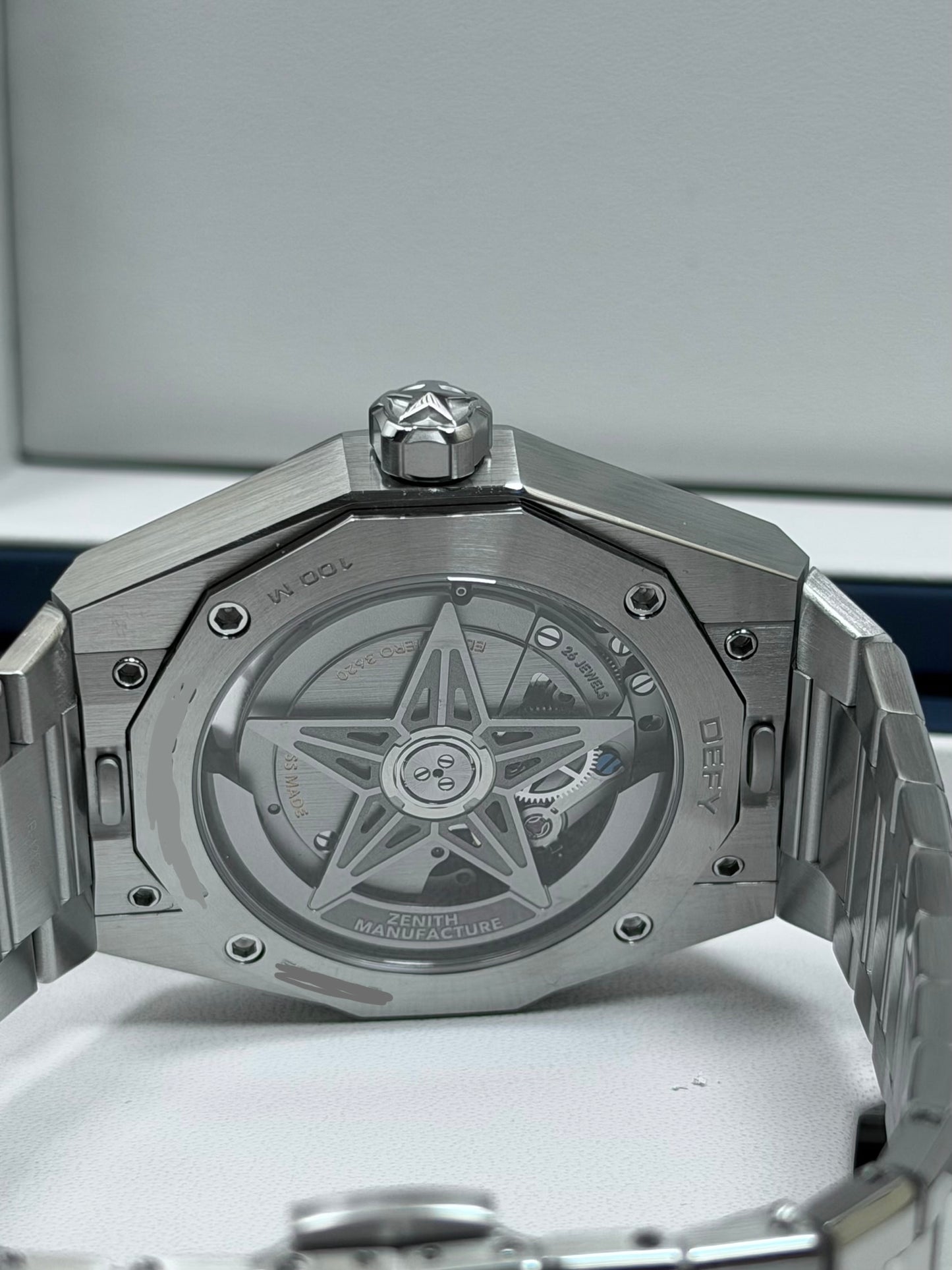 Zenith Defy Skyline 41 mm Blau / 2022 / Full Set / Ungetragen
