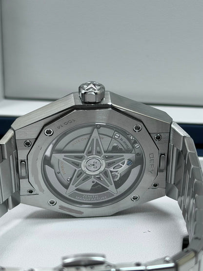 Zenith Defy Skyline 41 mm Blau / 2022 / Full Set / Ungetragen