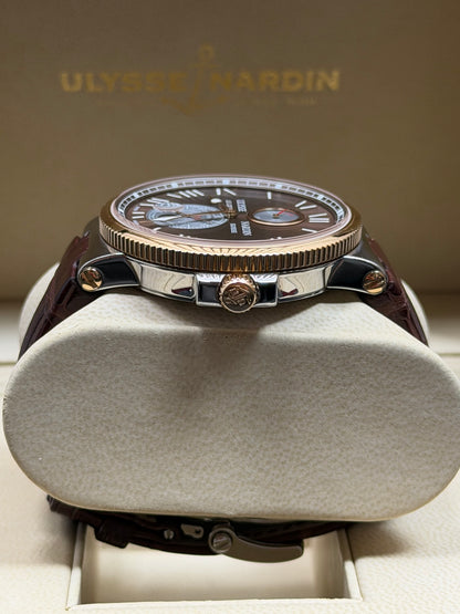 Ulysse Nardin Marine Chronometer Braun / 2012 / Full Set / Top Zustand