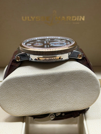 Ulysse Nardin Marine Chronometer Braun / 2012 / Full Set / Top Zustand