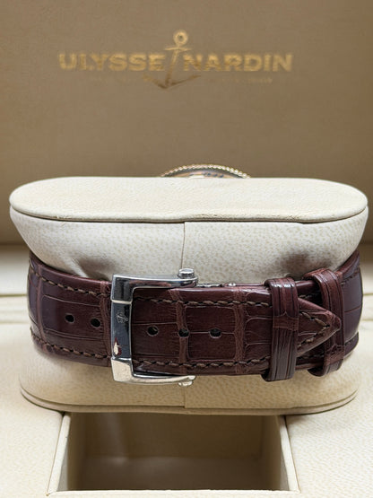 Ulysse Nardin Marine Chronometer Braun / 2012 / Full Set / Top Zustand