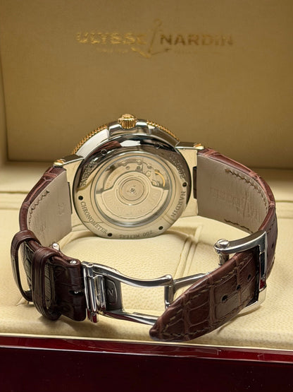 Ulysse Nardin Marine Chronometer Braun / 2012 / Full Set / Top Zustand