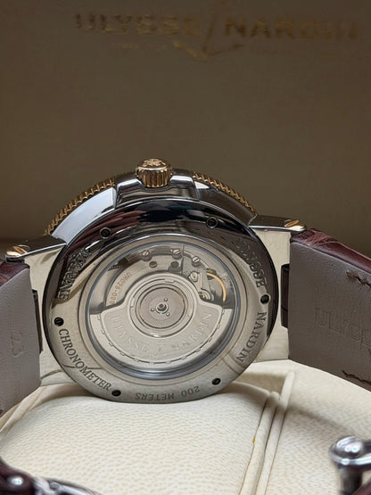 Ulysse Nardin Marine Chronometer Braun / 2012 / Full Set / Top Zustand