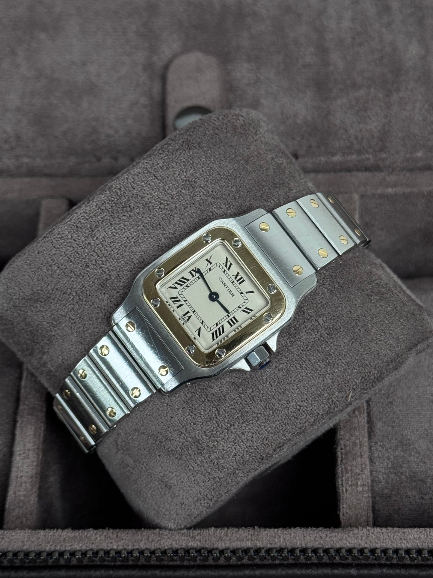 Cartier Santos Galbée / 1057930 / 24mm x 35mm / Top Zustand