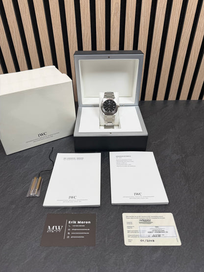 IWC Ingenieur 42mm Schwarz / 2007 / Full Set / Top Zustand