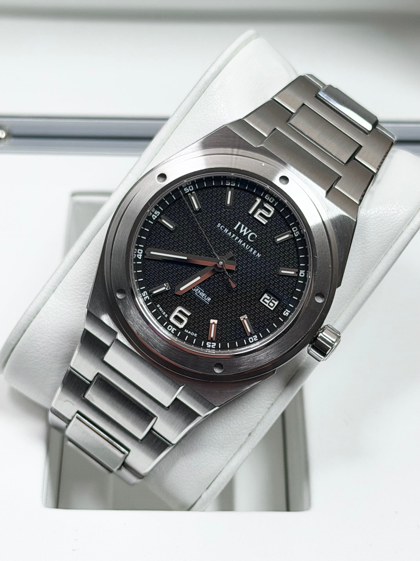IWC Ingenieur 42mm Schwarz / 2007 / Full Set / Top Zustand