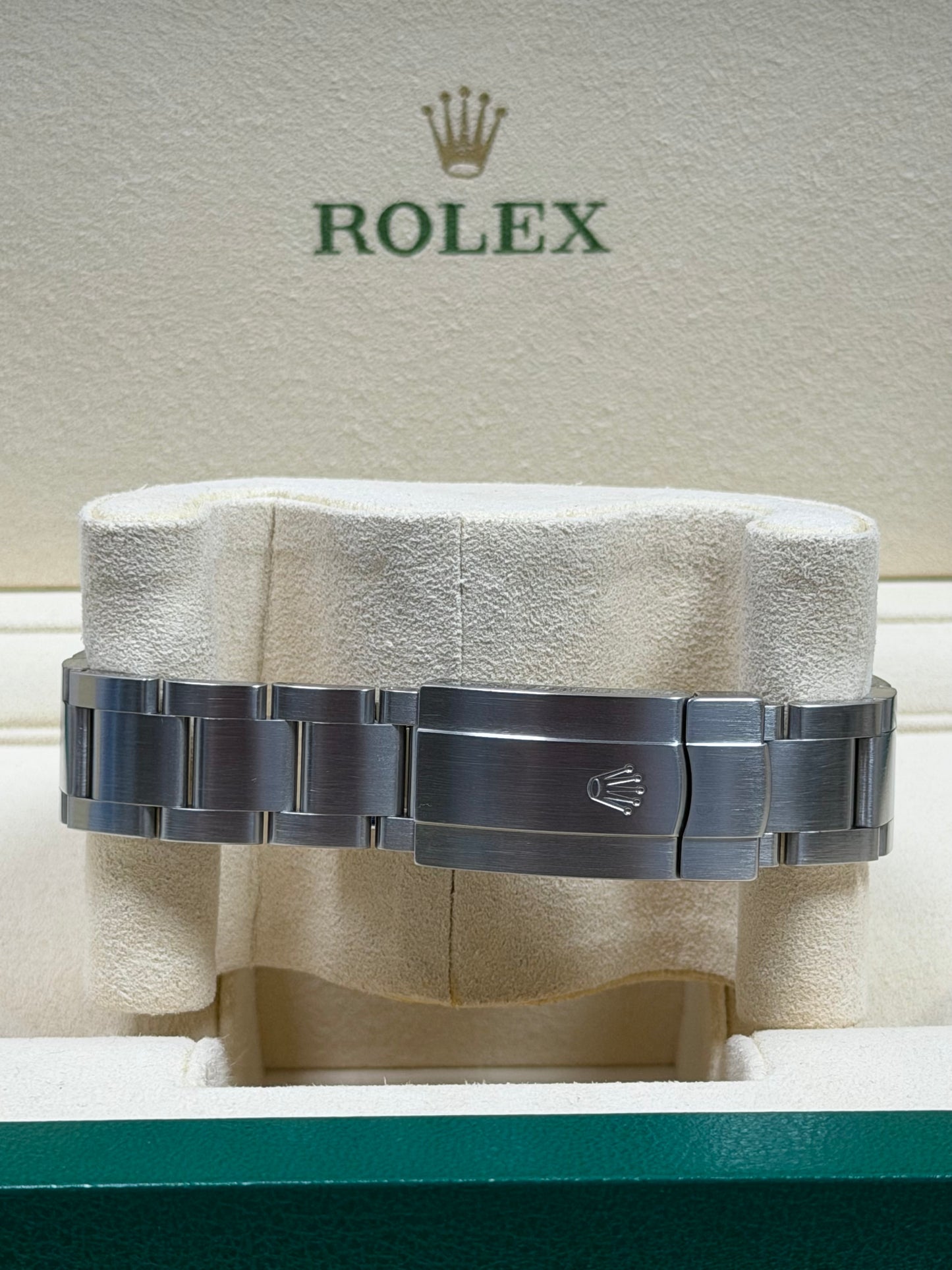 Rolex Oyster Perpetual 39 Weiß / 2019 / Full Set / Top Zustand