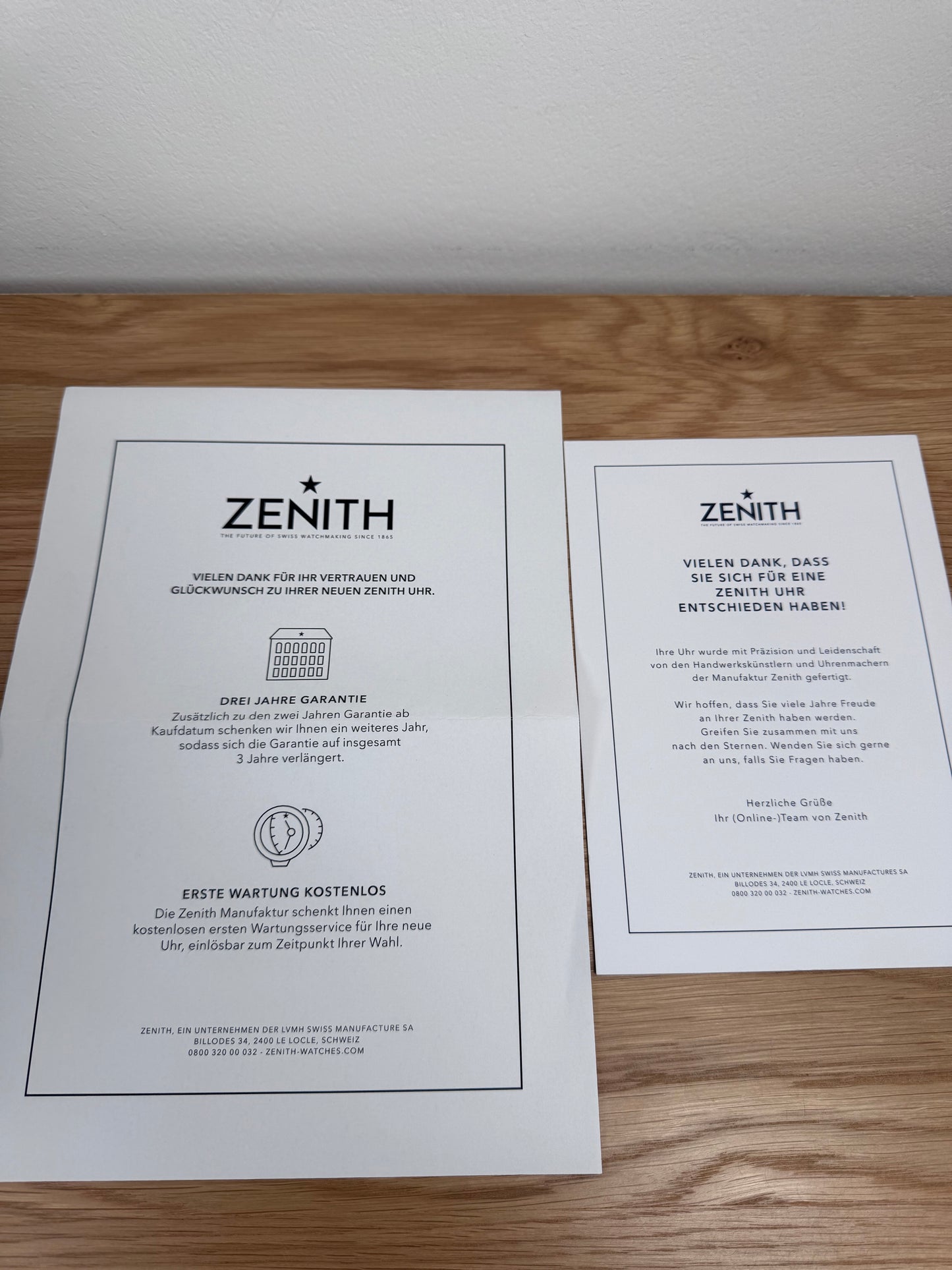 Zenith Defy Skyline Blau 41mm / 2022 / Full Set / Neuwertig