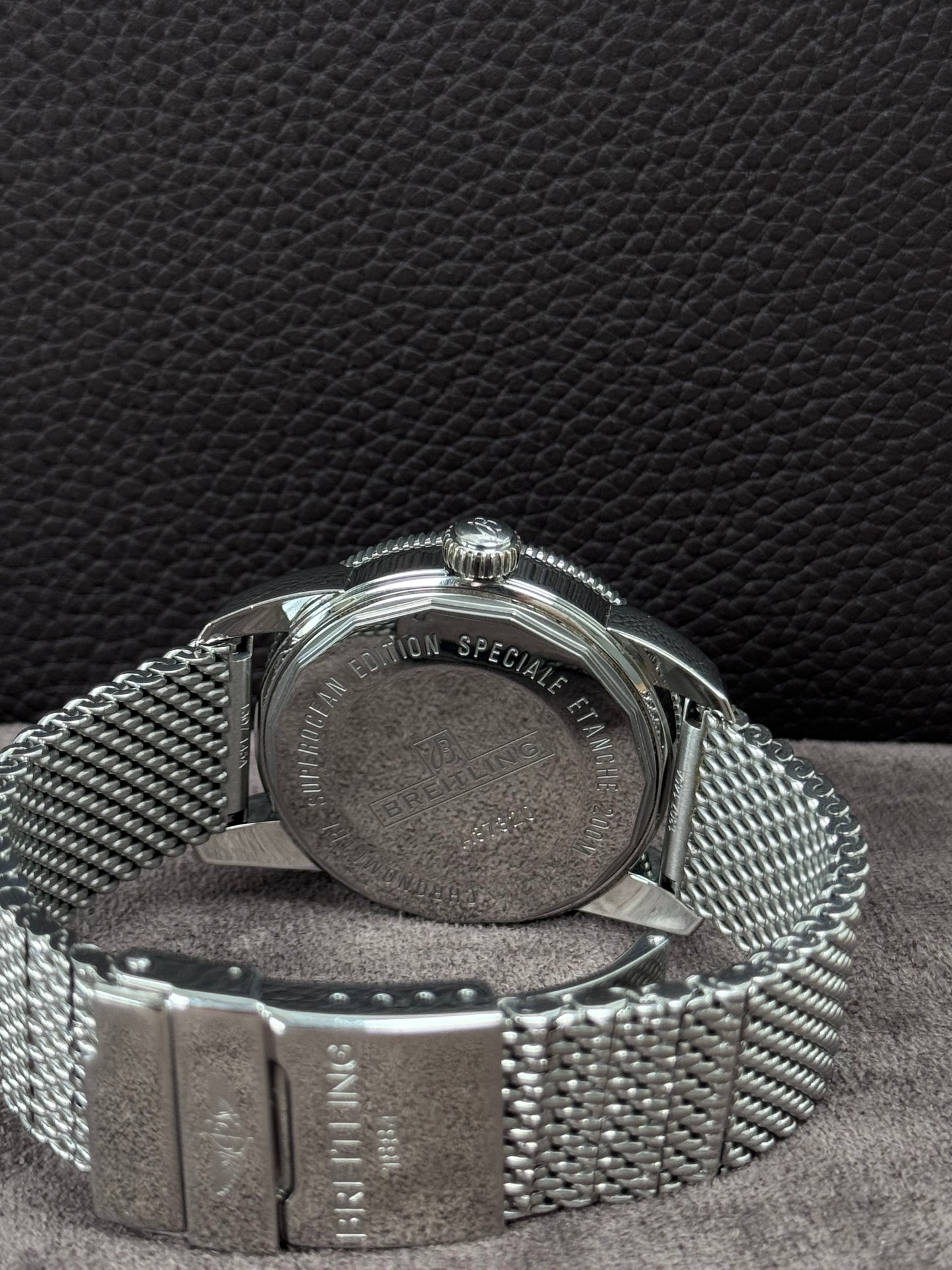 Breitling Superocean Heritage 38mm Blau / 2010 / Full Set / Top Zustand