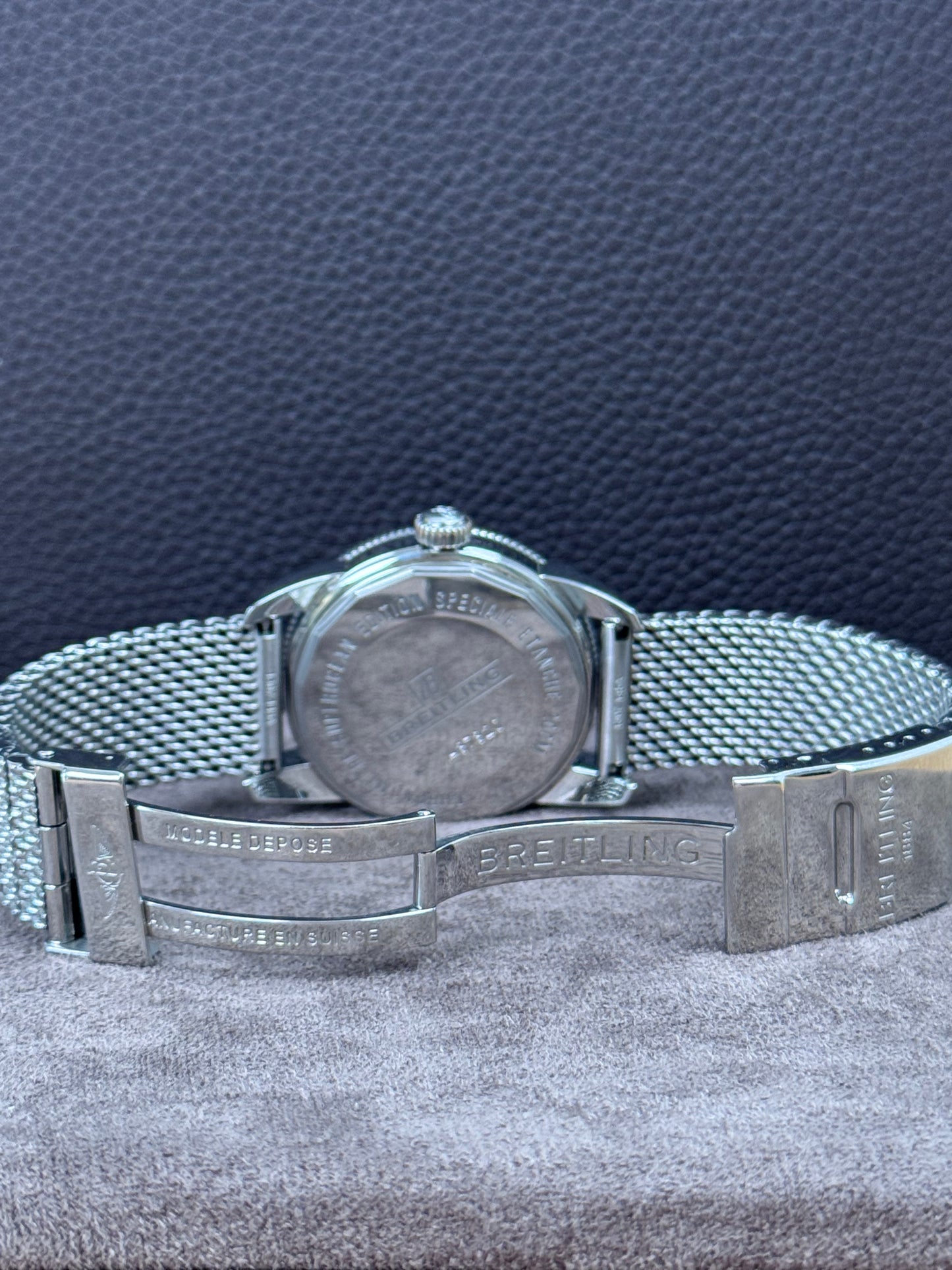 Breitling Superocean Heritage 38mm Blau / 2010 / Full Set / Top Zustand
