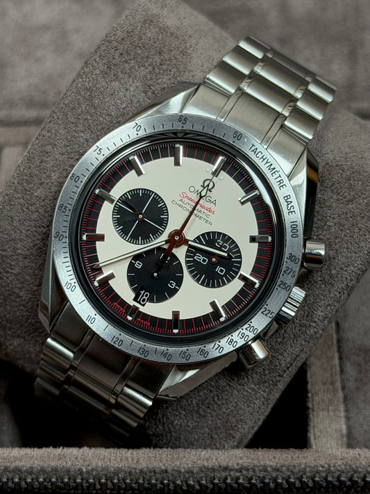 Omega Speedmaster Schumacher Limited Edition / 2008 / Full Set / Sehr gut