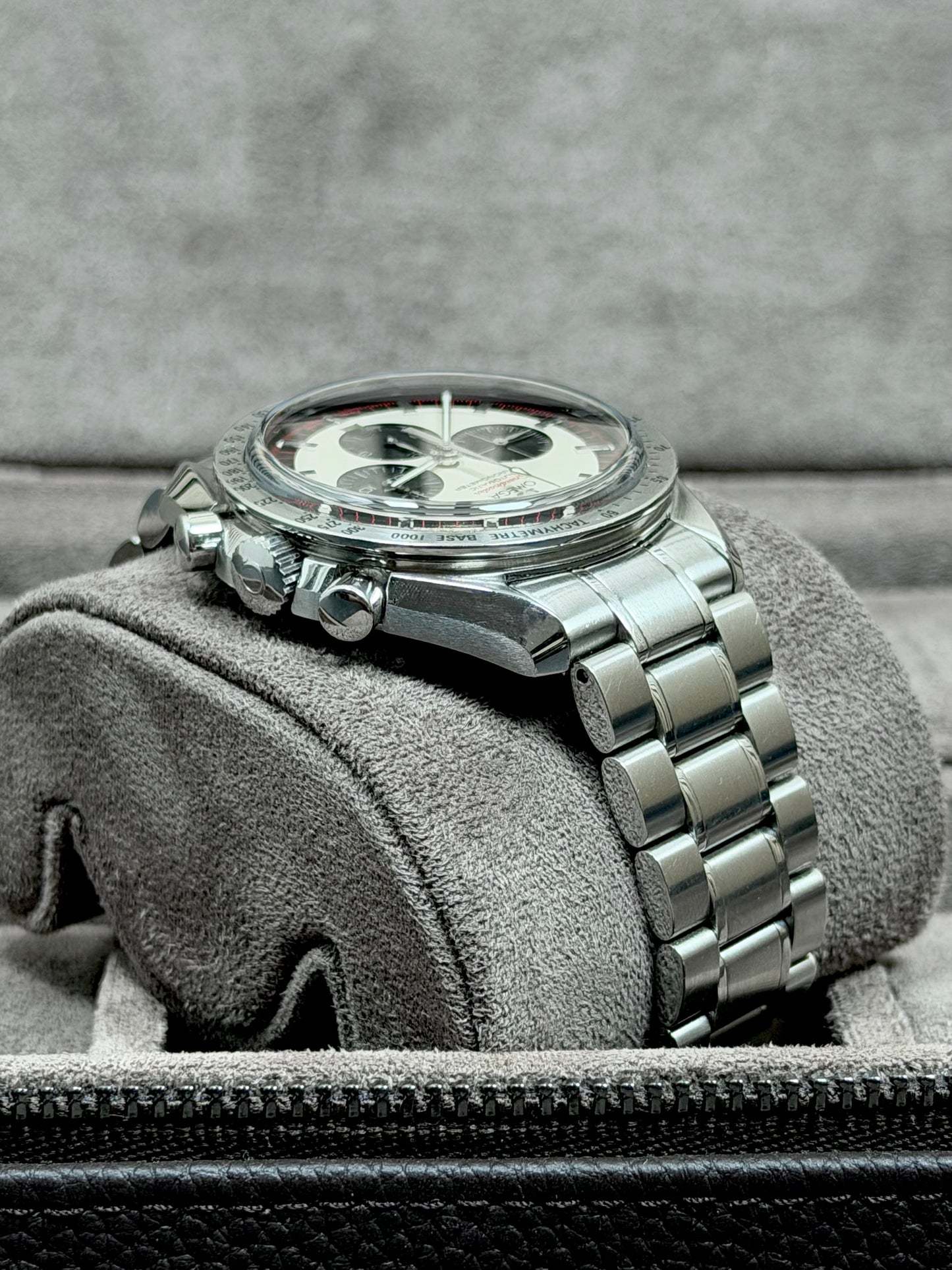 Omega Speedmaster Schumacher Limited Edition / 2008 / Full Set / Sehr gut