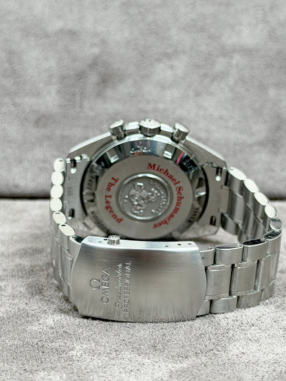 Omega Speedmaster Schumacher Limited Edition / 2008 / Full Set / Sehr gut