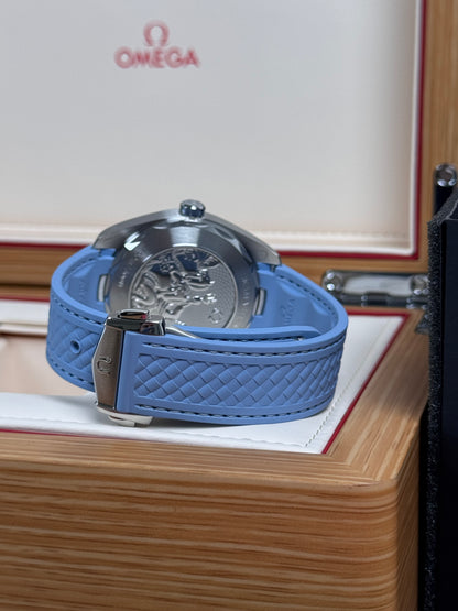 Omega Seamaster Aqua Terra 150 M Summer Blue / 2025 / Full Set / Neuwertig