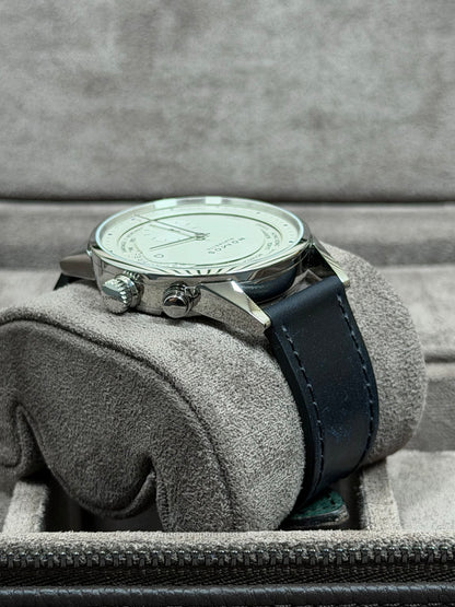 NOMOS Glashütte Zürich Weltzeit Weiß / 2022 / Full Set / Top Zustand