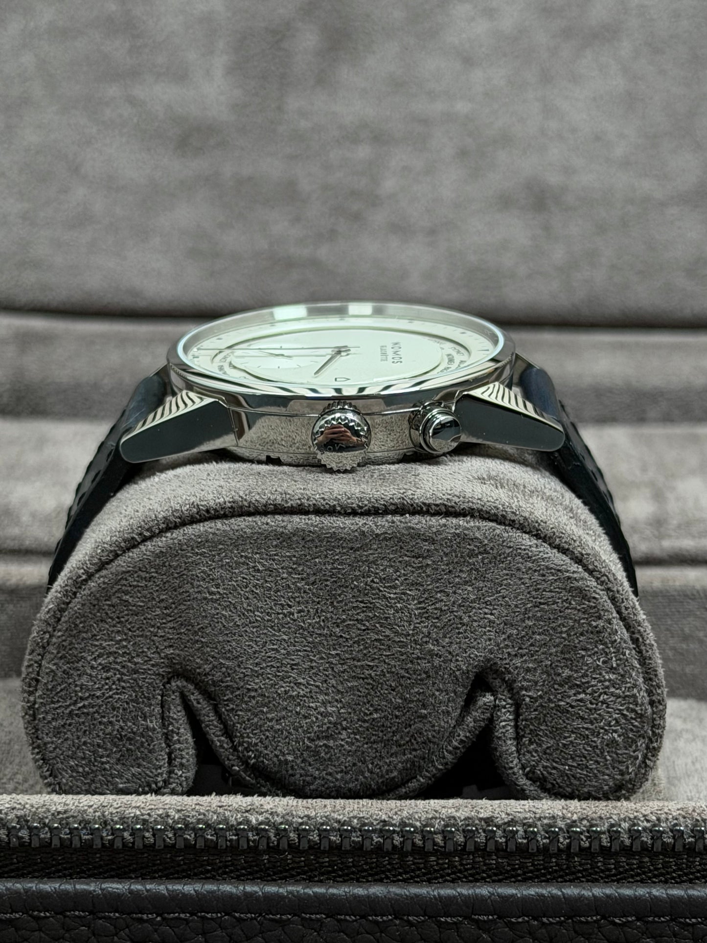 NOMOS Glashütte Zürich Weltzeit Weiß / 2022 / Full Set / Top Zustand