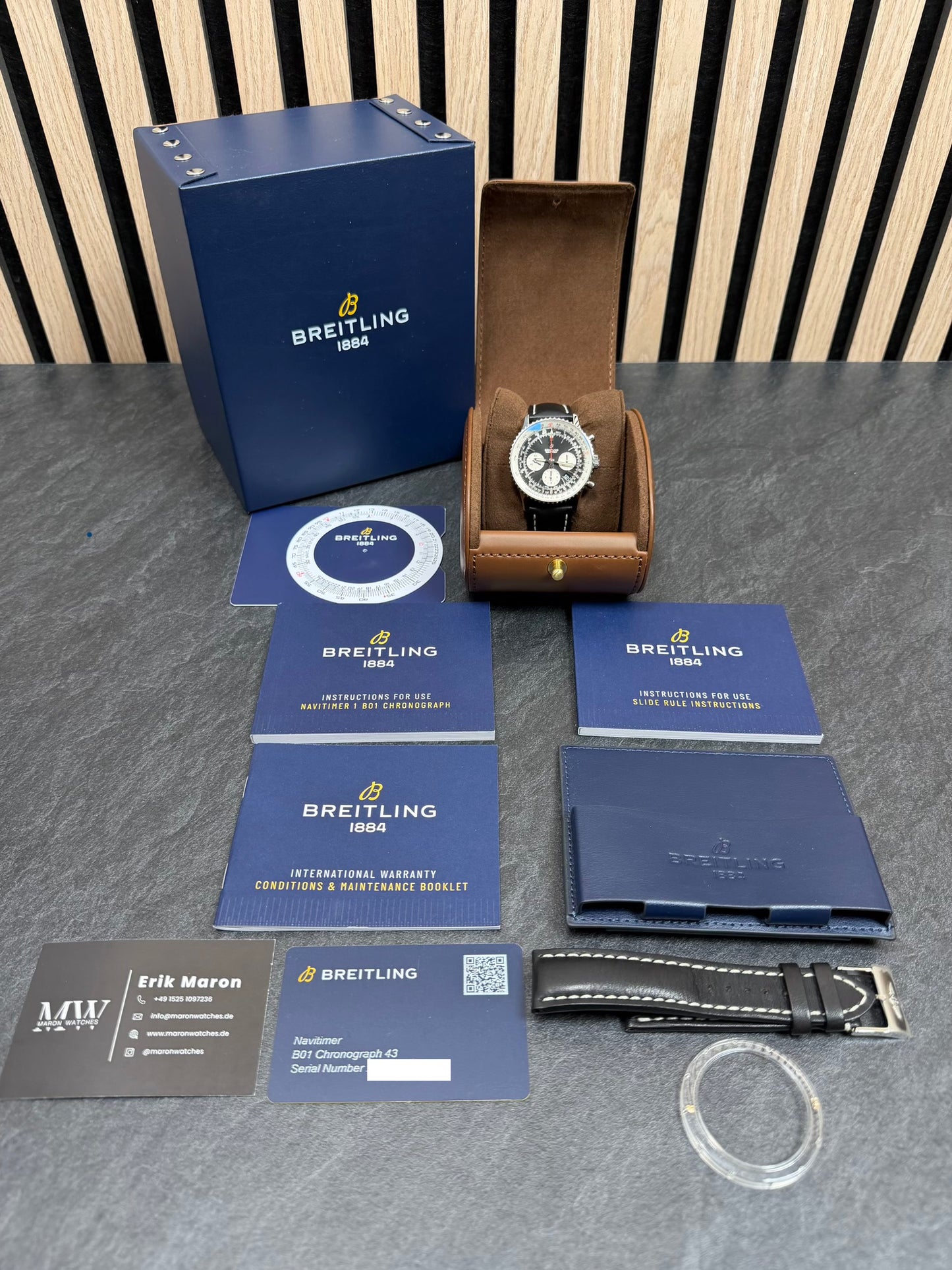 Breitling Navitimer B01 Chronograph 43 / 2021 / Full Set / Top Zustand