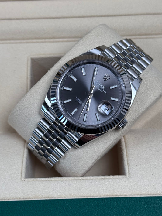 Rolex Datejust 41 126334 Rhodium / 2023 / Full Set / Top Zustand