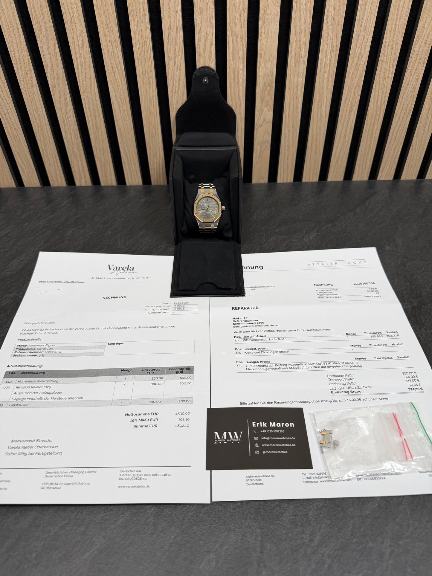 Audemars Piguet Royal Oak 14700SA / Service 2026 / 1992 / Top Zustand