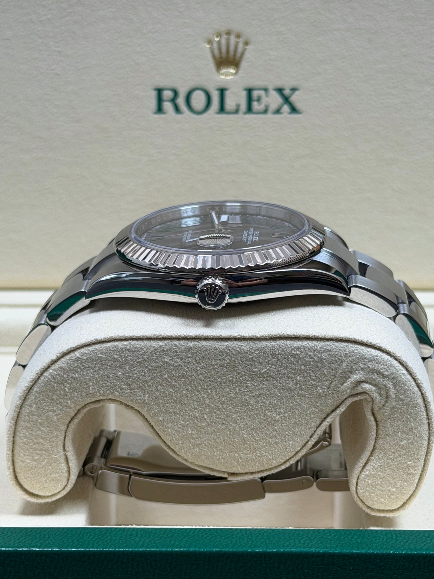 Rolex Datejust 41 126334 Wimbledon / 2025 / Full Set / Top Zustand