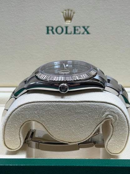 Rolex Datejust 41 126334 Wimbledon / 2025 / Full Set / Top Zustand