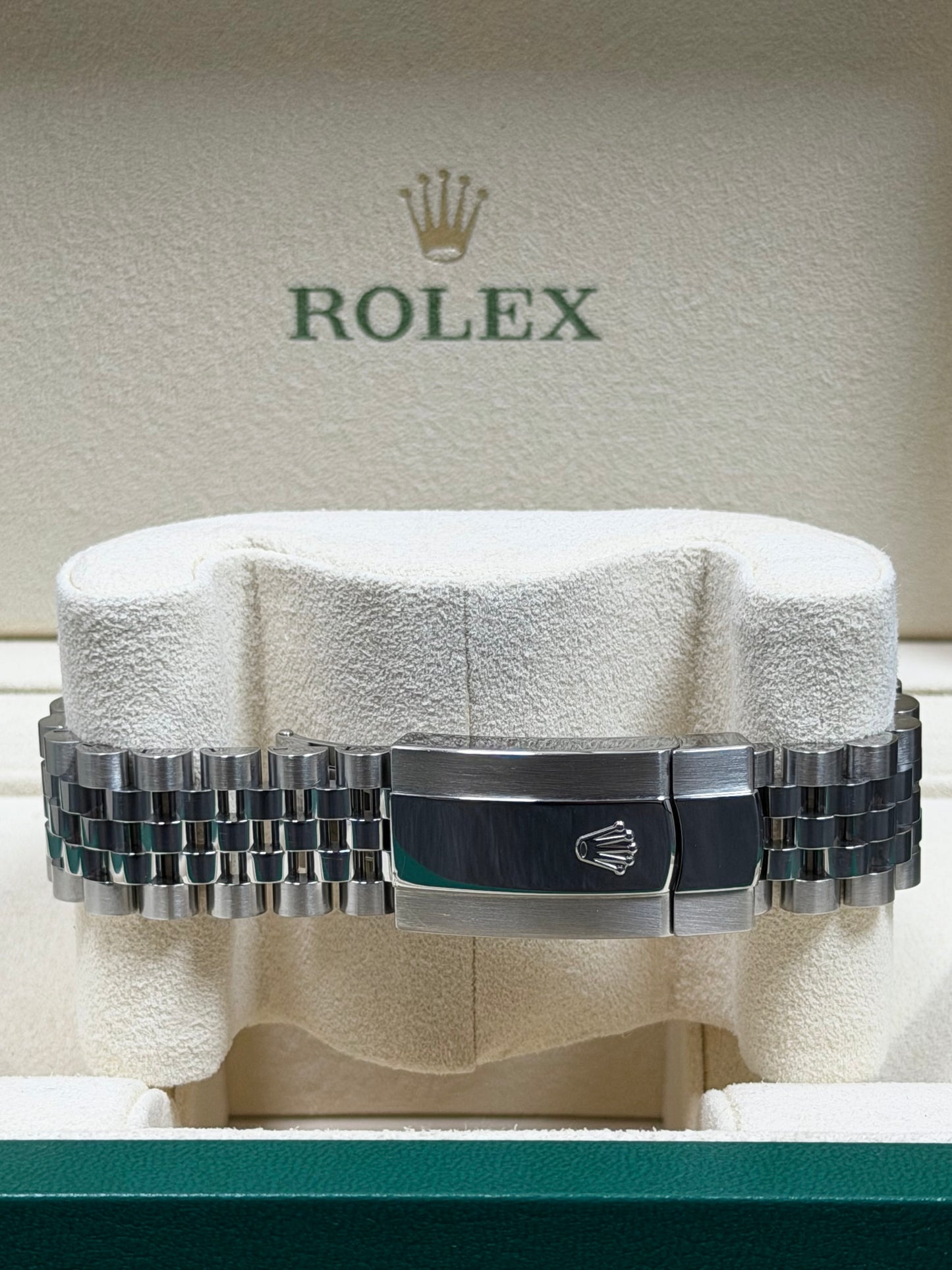 Rolex Datejust 41 126300 Rhodium / 2018 / Full Set / Neuwertig