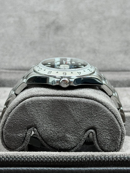Rolex Explorer 2 16570 No Holes / 2007 / Box & Uhr / Sehr gut