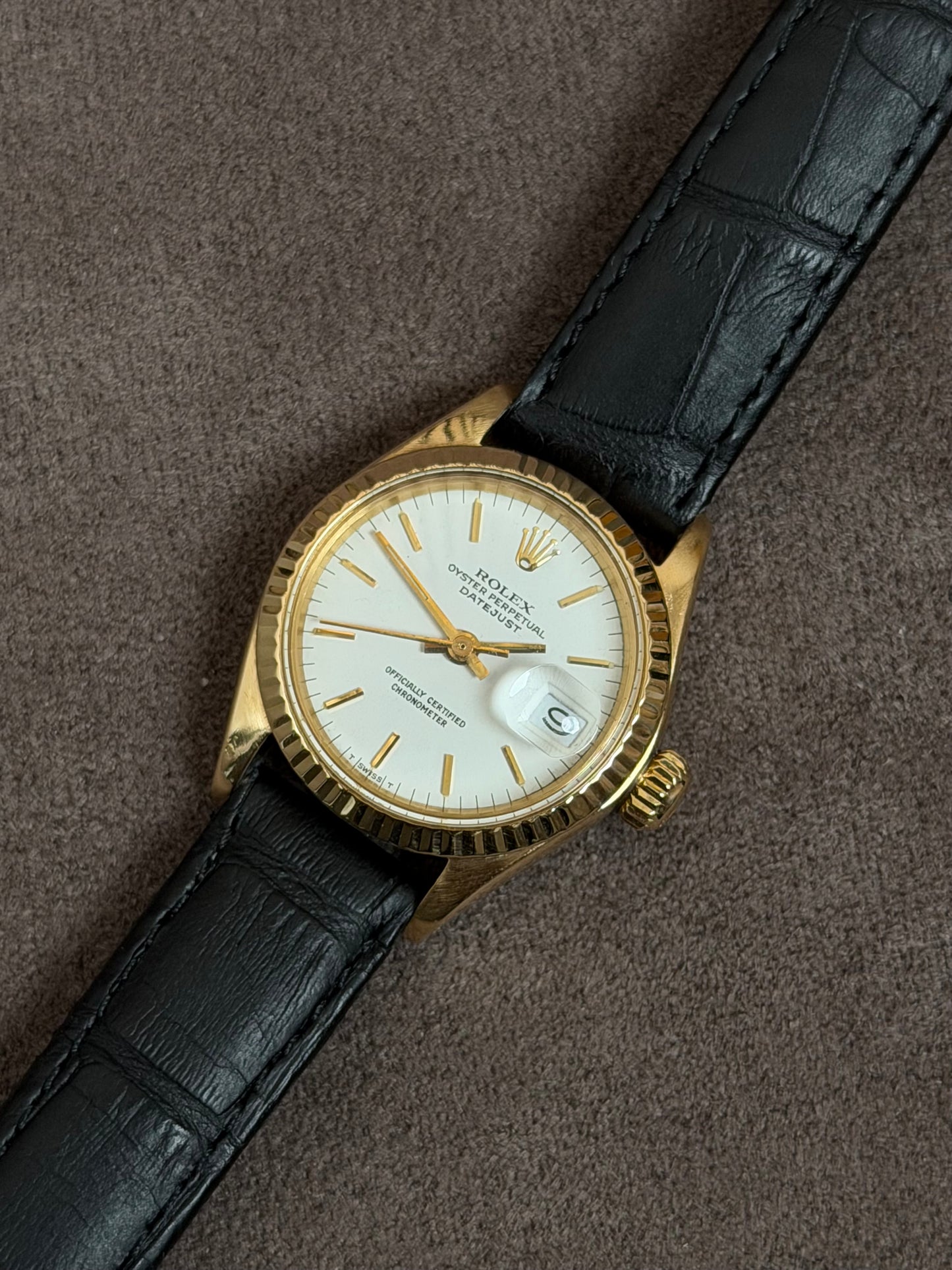 Rolex Datejust 26 18K Gelbgold / 6917 / 1972 / Sehr gut