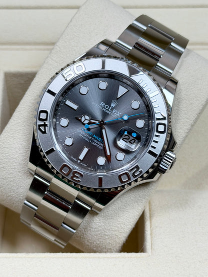 Rolex Yachtmaster 40 Rhodium / 2024 / Full Set / Top Zustand