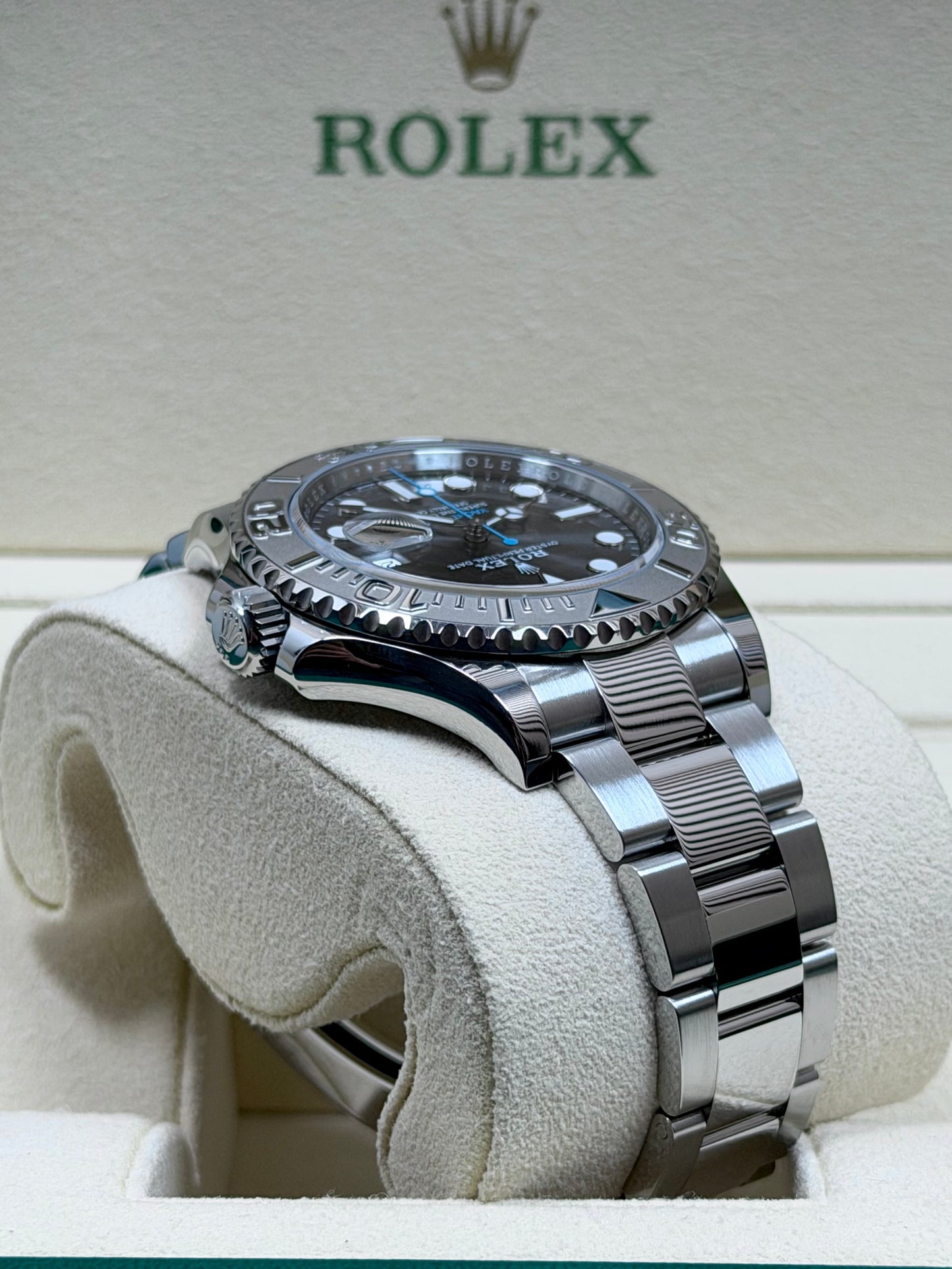 Rolex Yachtmaster 40 Rhodium / 2024 / Full Set / Top Zustand