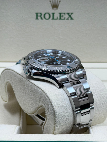Rolex Yachtmaster 40 Rhodium / 2024 / Full Set / Top Zustand