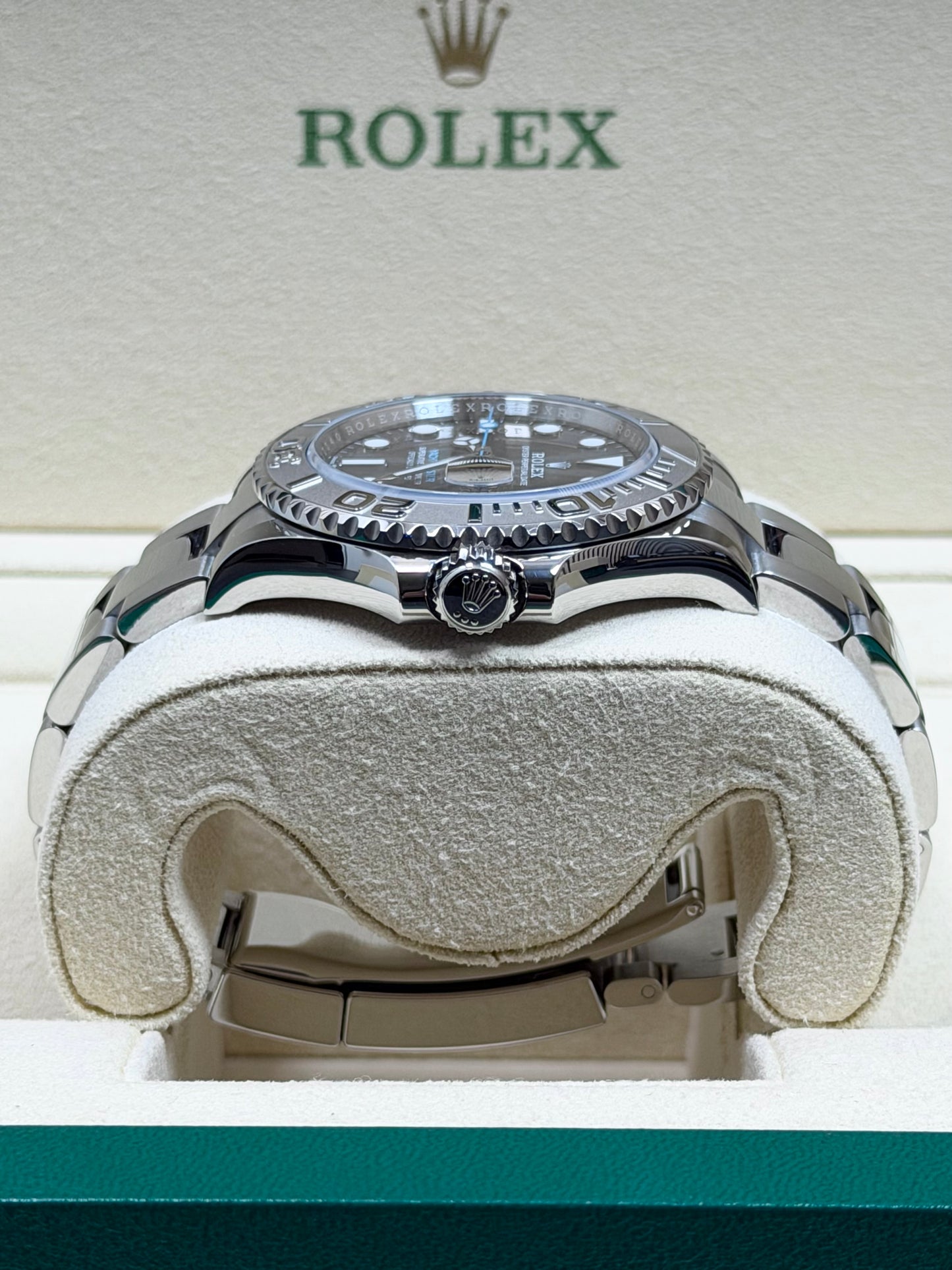Rolex Yachtmaster 40 Rhodium / 2024 / Full Set / Top Zustand