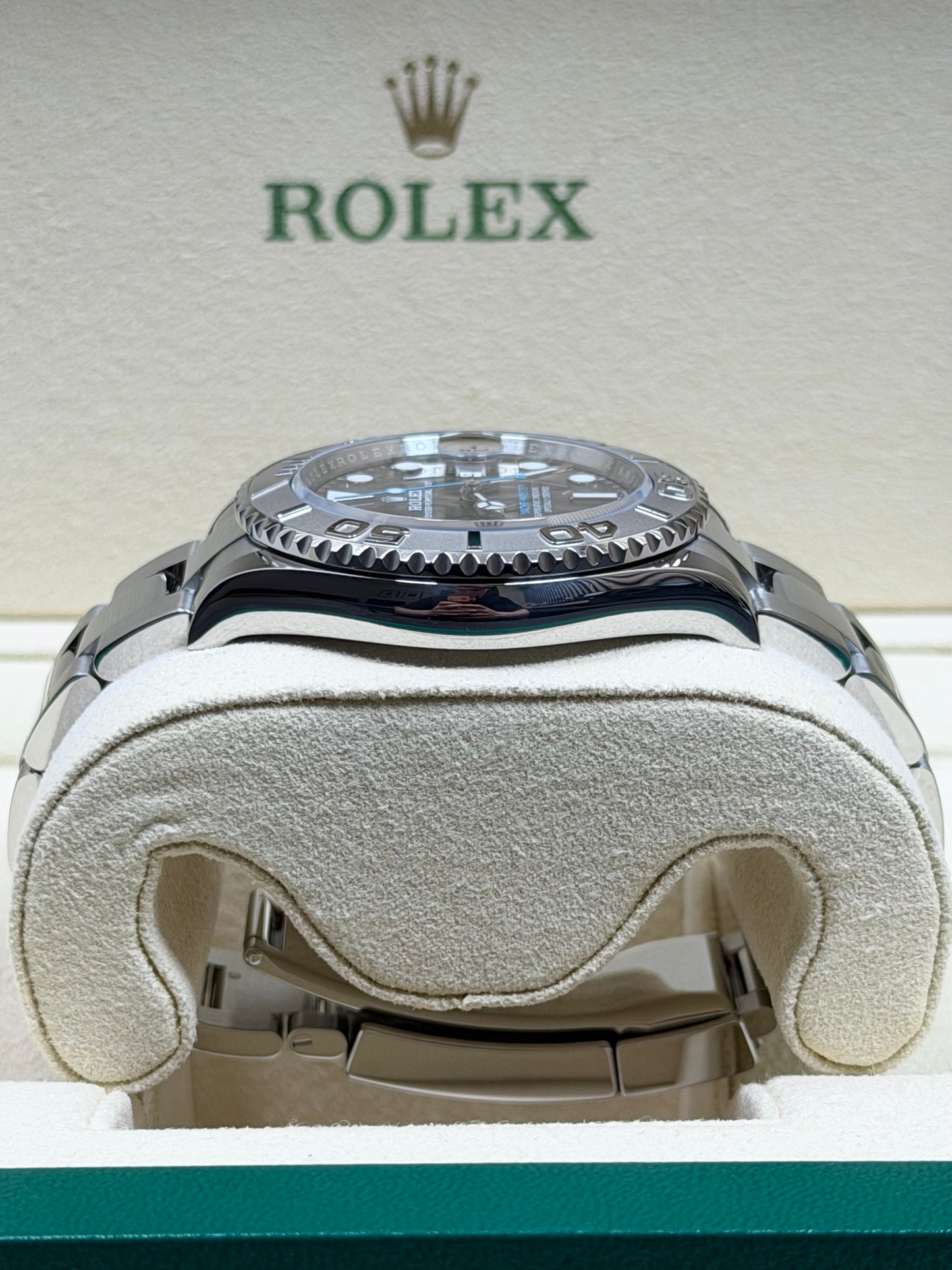 Rolex Yachtmaster 40 Rhodium / 2024 / Full Set / Top Zustand