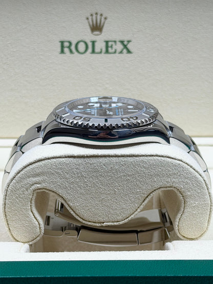 Rolex Yachtmaster 40 Rhodium / 2024 / Full Set / Top Zustand