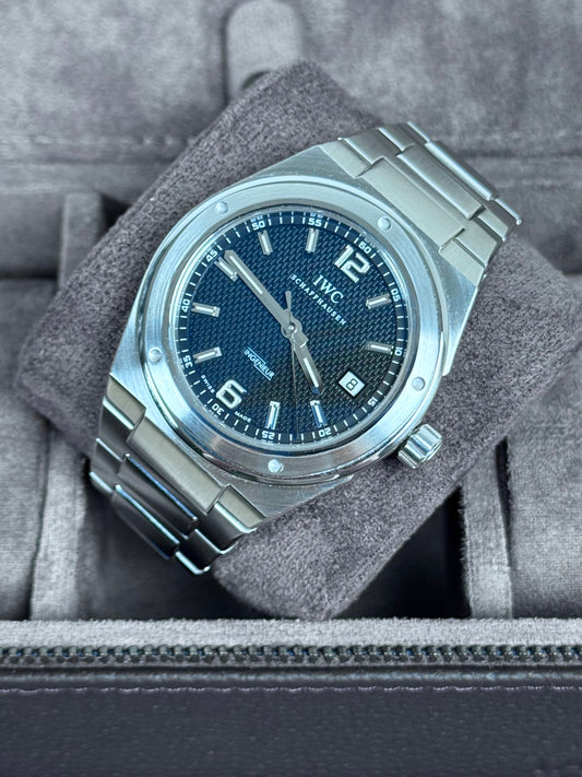 IWC Ingenieur 42mm IW322701 Schwarz / 2005 / Papiere / Top Zustand