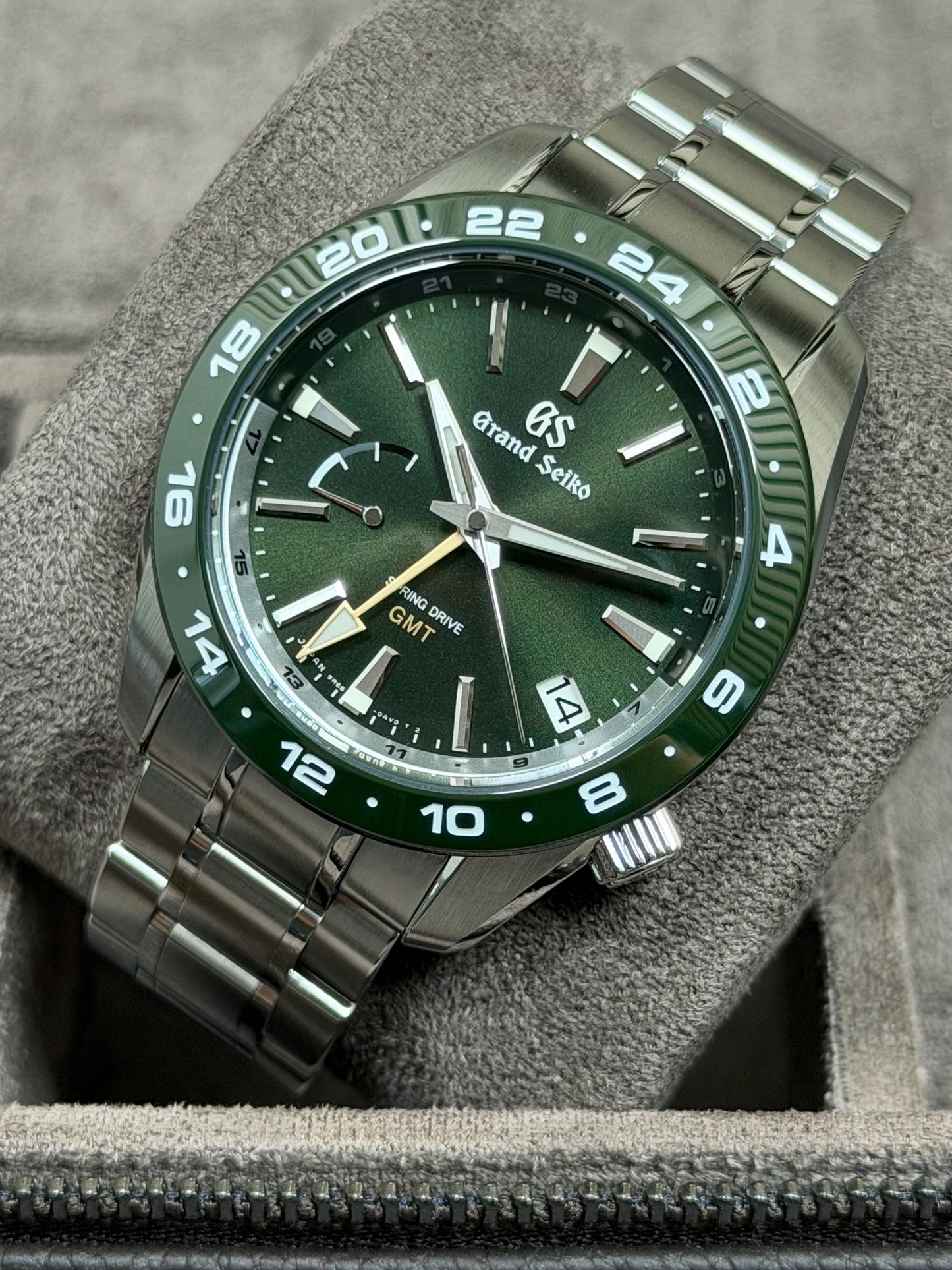 Grand Seiko Sport Spring Drive GMT SBGE257 / 2021 / Top Zustand