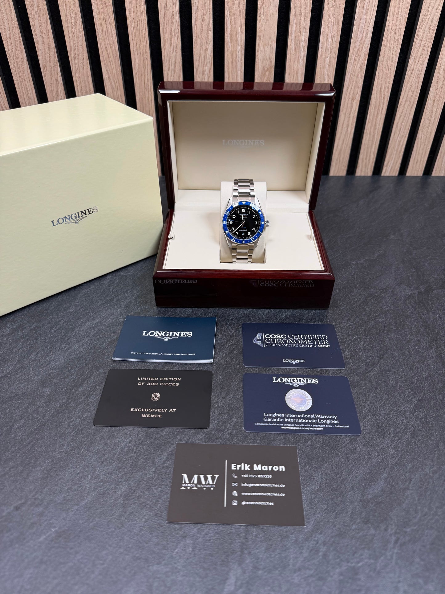 Longines Spirit Zulu Time 42mm / 2026 / Full Set / Neu