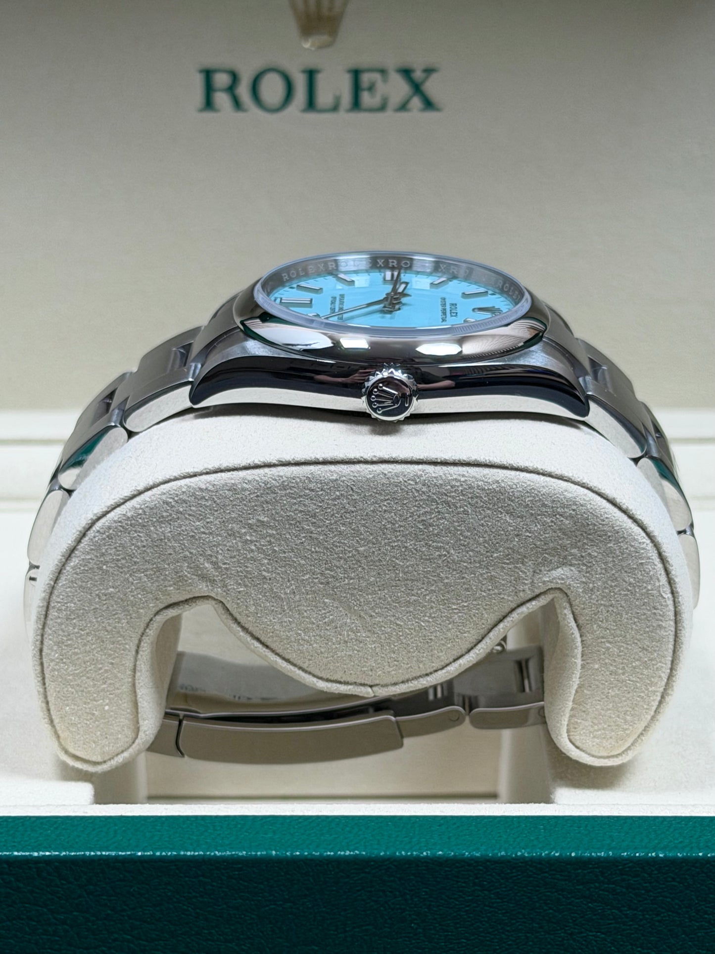 Rolex Oyster Perpetual 36 "Tiffany" 126000 / 2025 / Full Set / Neuwertig