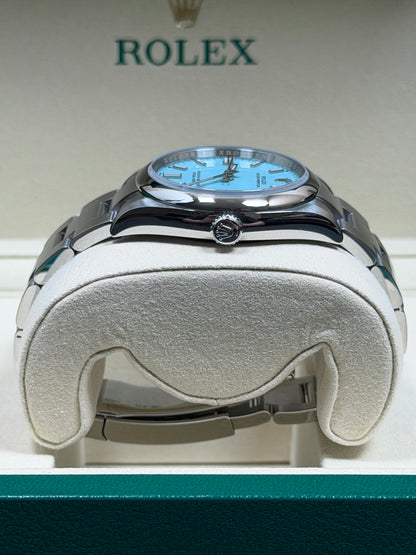 Rolex Oyster Perpetual 36 "Tiffany" 126000 / 2025 / Full Set / Neuwertig