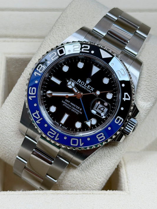 Rolex GMT Master 2 "Batman" 126710BLNR / 2024 / Full Set / Teilverklebt