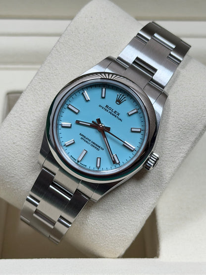 Rolex Oyster Perpetual 31 "Tiffany" 277200 / 2026 / Full Set / Ungetragen
