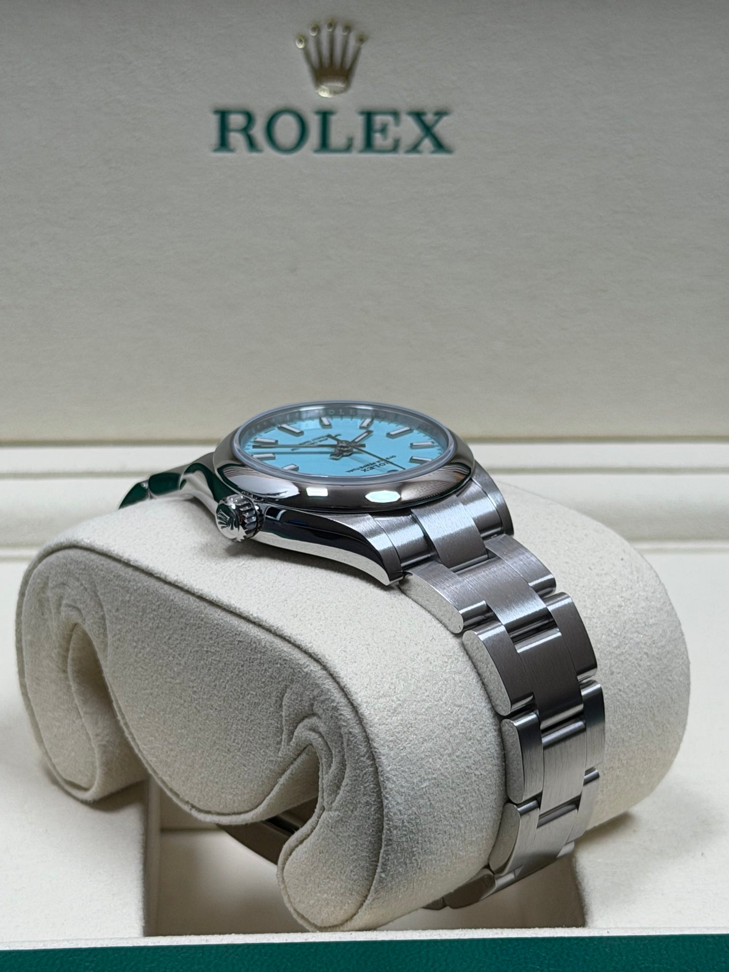 Rolex Oyster Perpetual 31 "Tiffany" 277200 / 2026 / Full Set / Ungetragen